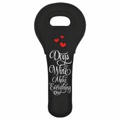 Buy 💯 BarMan CUSTOMIZABLE Wine Tote - 🐶 Dogs & Wine ✨