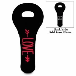 Coupon 😉 BarMan ADD YOUR NAME Wine Tote - Love Design 👏