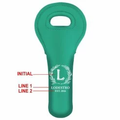 Deals ???? BarMan ADD YOUR NAME Wine Totes - Monogram Design - Several Color Options ???? 14 Deals ???? BarMan ADD YOUR NAME Wine Totes - Monogram Design - Several Color Options ???? -BarMan - shop lg wt 67 mono custom monogram wine bottle carrier teal 700x700