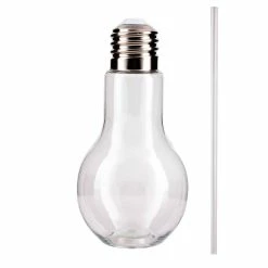Best reviews of 🔔 BarMan Light Bulb Cup With Lid & Straw - 16 Ounce 🥰