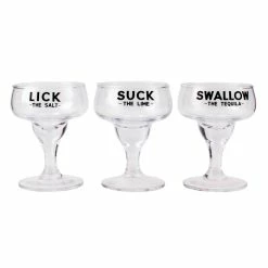 Buy ⭐ BarMan Margarita Shot Glass Set - 1.5 Ounce 💯