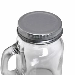 Best deal 🎁 BarMan BarConic® 4.5 Oz Mason Jar Glass With Handle 🔥 -BarMan - shop mason jar lids 1 700x700