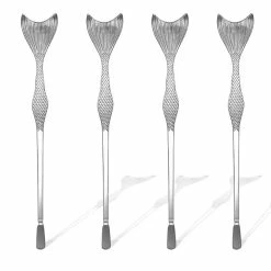 Budget 🤩 BarMan Mermaid Cocktail Stirrers - 4 Pack 🔔