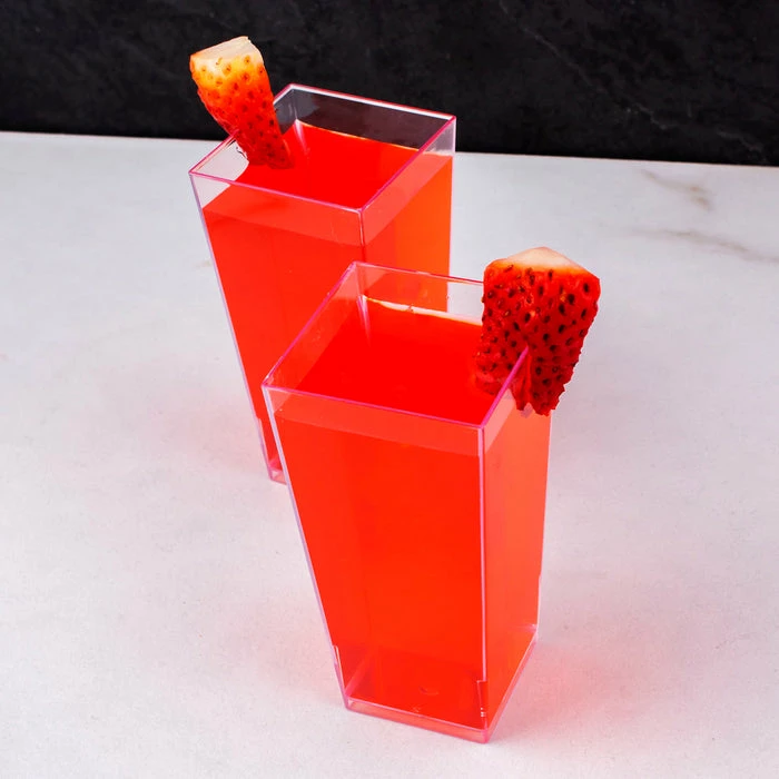 Promo 👍 BarMan Clear Mini Tall Square Cups - 16 Count - 3.5 Ounce 🧨 4 Promo 👍 BarMan Clear Mini Tall Square Cups - 16 Count - 3.5 Ounce 🧨 - Image 4