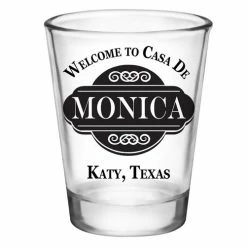 Promo 🌟 BarMan CUSTOMIZABLE - 1.75oz Clear Shot Glass - Casa De 🥰