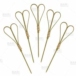 Flash Sale 🛒 BarMan BarConic® Heart Bamboo Cocktail Picks (Pack Of 100) 🌟