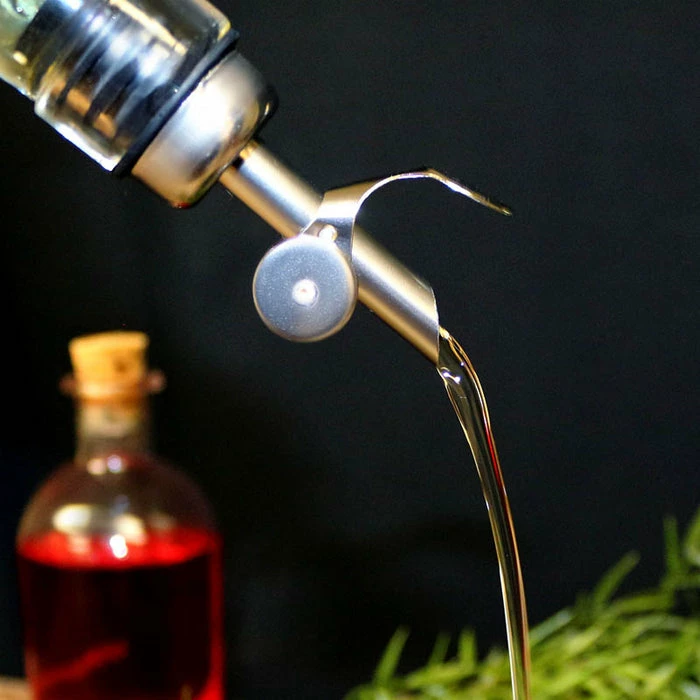 Promo 💯 BarMan BarConic® Weighted Oil Pourer With Flip Top Lid And Plastic Cork 🔔 2 Promo 💯 BarMan BarConic® Weighted Oil Pourer With Flip Top Lid And Plastic Cork 🔔 - Image 2