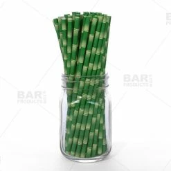 Top 10 ❤️ BarMan BarConic® Eco-Friendly Paper Straws - Bamboo - 100 Pack ❤️