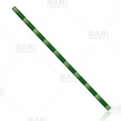 Top 10 ❤️ BarMan BarConic® Eco-Friendly Paper Straws - Bamboo - 100 Pack ❤️ -BarMan - shop paper straws green bamboo bp2 700x700