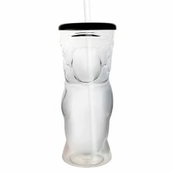 Budget 🛒 BarMan Plastic Parrot Cup With Lid And Straw- 24oz 🎁