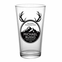 New 🎁 BarMan CUSTOMIZABLE - 16oz Pint / Mixing Glass - Buck 😉