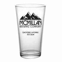 Best Sale 🔔 BarMan CUSTOMIZABLE - 16oz Pint / Mixing Glass - Mountain 🤩