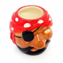 Hot Sale ✨ BarMan BarConic® Tiki Drinkware - Pirate - 16 Oz. 🔥 -BarMan - shop pirate head ceramic tiki mug bpc 2 700x700