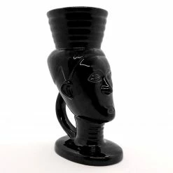 Buy 🔥 BarMan BarConic® Tiki Drinkware - Polynesian Queen - Black ⌛