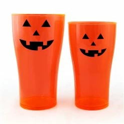 Brand new 😉 BarMan Classic Jack O'Lantern Polycarbonate Cup - Neon Orange - 2 Sizes Available ⭐