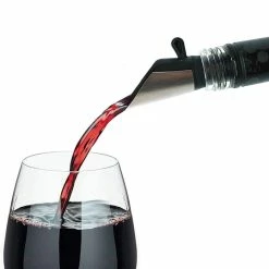 Alternative view of Promo ⭐ BarMan Wine Pourer And Stopper - Stainless Steel - Set Of 2 ❤️