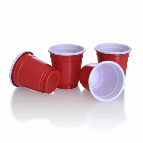 Budget ???? BarMan BarConic® 2 Oz. Red Plastic Cups - 200 Count ???? 2 Budget ???? BarMan BarConic® 2 Oz. Red Plastic Cups - 200 Count ???? - Image 2