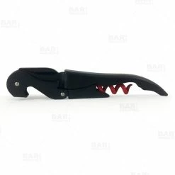 Best Sale ✔️ BarMan BarConic® Double-Hinged Corkscrew - Matte Black With Red Worm 👍 -BarMan - shop red worm true corkscrew bpc 1 700x700