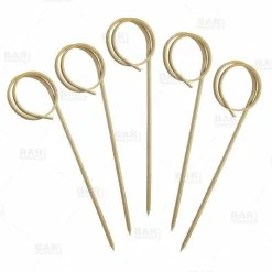 Flash Sale 😀 BarMan BarConic® Ring Bamboo Cocktail Picks (Pack Of 100) ⭐