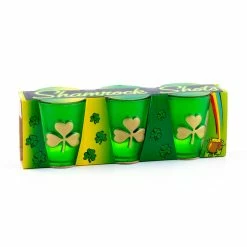 Top 10 🤩 BarMan Plastic Shamrock Shot Glasses - Set Of 3 😉 -BarMan - shop shamrock plastic shot glass 700x700