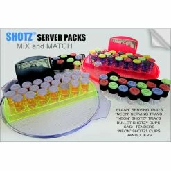 Best Sale 😀 BarMan SHOTZ® Server Packs – MIX And MATCH 🧨
