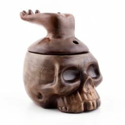 Cheapest ⭐ BarMan BarConic® Tiki Drinkware - Skull Bowl - 14 Ounce 😉 -BarMan - shop skull bowl clean2 700x700