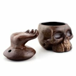 Cheapest ⭐ BarMan BarConic® Tiki Drinkware - Skull Bowl - 14 Ounce 😉 -BarMan - shop skull bowl clean3 700x700