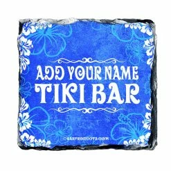 Best Sale ๐ BarMan CUSTOMIZABLE Rock Slate Coasters - Tiki Themed ๐ 10 Best Sale ๐ BarMan CUSTOMIZABLE Rock Slate Coasters - Tiki Themed ๐ -BarMan - shop slate coaster tiki web blue 700x700