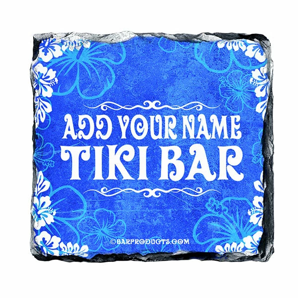 Best Sale ๐ BarMan CUSTOMIZABLE Rock Slate Coasters - Tiki Themed ๐ 4 Best Sale ๐ BarMan CUSTOMIZABLE Rock Slate Coasters - Tiki Themed ๐ - Image 4