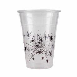 Discount ⌛ BarMan Soft Plastic Cups - Spiders 20 Ct. - 16 Ounce 🧨