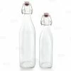 Hot Sale 🥰 BarMan Square Glass Bottle W/ Swing Top - Available In 1 Liter Or 17 Ounce ❤️