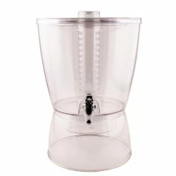 Coupon 🔔 BarMan Stackable Beverage Dispenser (SAN Plastic) - 1.5 Gallon 😀