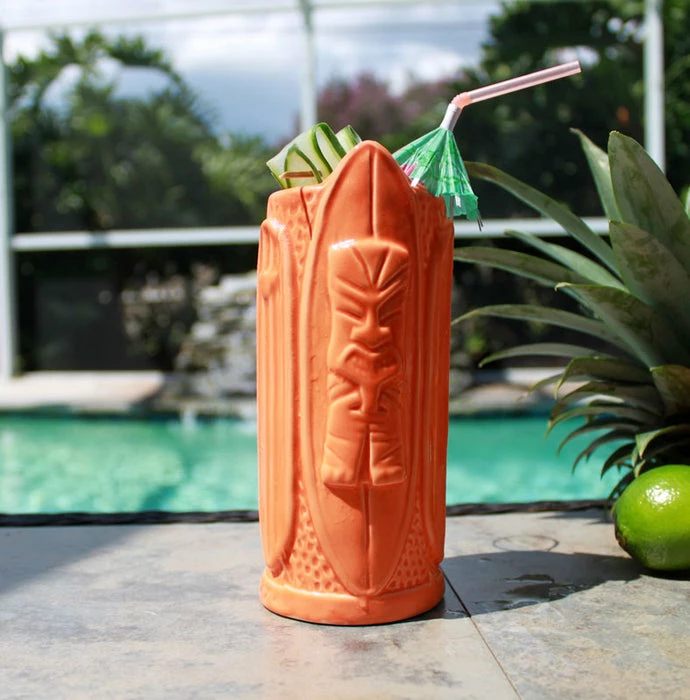 Brand new ???? BarMan BarConic® Tiki Drinkware - Ceramic Surf Style Mug - 16 Ounce ???? 2 Brand new ???? BarMan BarConic® Tiki Drinkware - Ceramic Surf Style Mug - 16 Ounce ???? - Image 2
