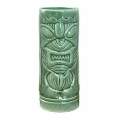 Best reviews of 🥰 BarMan BarConic® Tiki Drinkware - Ceramic Mean Green Mug - 11 Ounce ✨