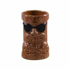 Best Pirce ✔️ BarMan BarConic® Tiki Drinkware - Ceramic Miniman - 4.5 Ounce ⭐