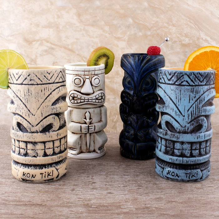 Brand new ???? BarMan Tiki Mugs Drinkware Package 6 - Set Of 4 ???? 2 Brand new ???? BarMan Tiki Mugs Drinkware Package 6 - Set Of 4 ???? - Image 2