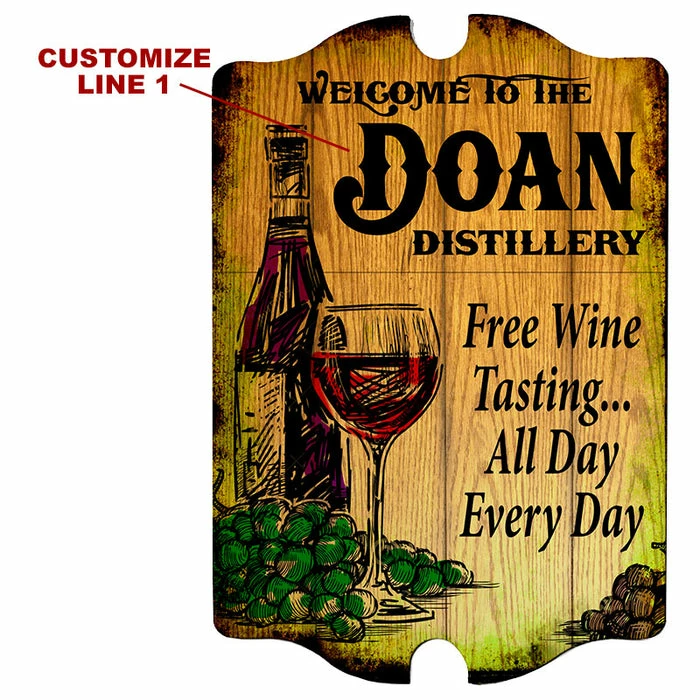 New ๐ฏ BarMan Custom Tavern Shaped Wood Bar Sign - Distillery ๐ 2 New ๐ฏ BarMan Custom Tavern Shaped Wood Bar Sign - Distillery ๐ - Image 2