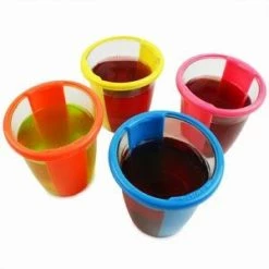 Promo 🧨 BarMan Twist'n Shot™ 2 Oz Clear Jello Shot Cups 😉