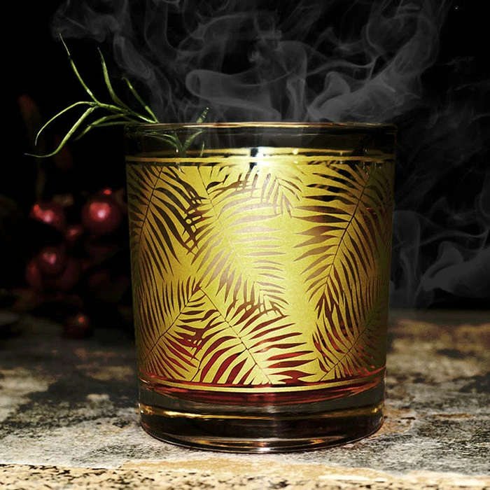 Cheap 😉 BarMan BarConic® Glassware - Vintage Gold Leaf Old Fashioned Glass - 10oz ✨ 2 Cheap 😉 BarMan BarConic® Glassware - Vintage Gold Leaf Old Fashioned Glass - 10oz ✨ - Image 2