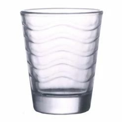 Outlet ⭐ BarMan BarConic® Glassware - Shot Glass - Clear Wave 1.75 Ounce 🎁