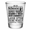 Buy ❤️ BarMan CUSTOMIZABLE - 1.75oz Clear Shot Glass - Scotch & Whiskey ⌛