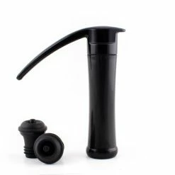 Deals ✔️ BarMan Handled Wine Pump W/ Stoppers (Color Options) ✔️ 7 Deals ✔️ BarMan Handled Wine Pump W/ Stoppers (Color Options) ✔️ -BarMan - shop wine stopper black clean 700x700