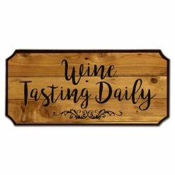Flash Sale 🧨 BarMan Wine Tasting Daily Wood Plaque Sign 🔥