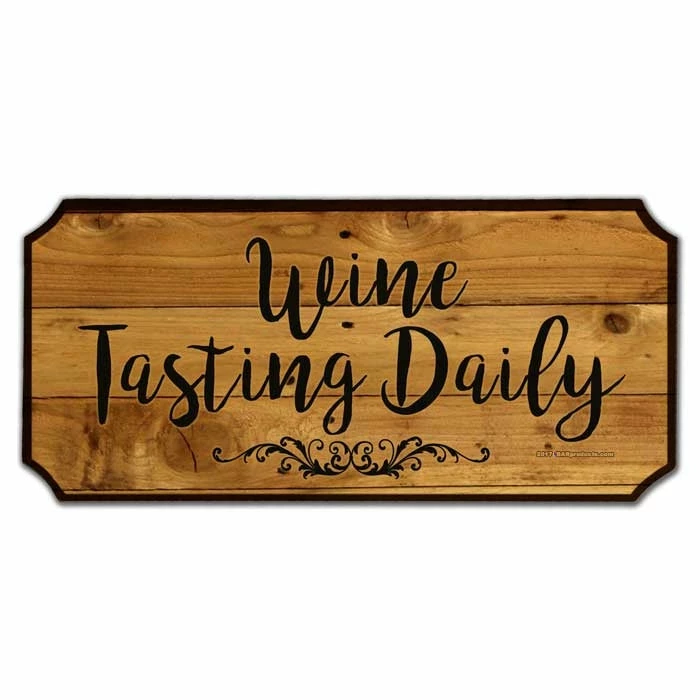 Flash Sale ๐งจ BarMan Wine Tasting Daily Wood Plaque Sign ๐ฅ 1 Flash Sale ๐งจ BarMan Wine Tasting Daily Wood Plaque Sign ๐ฅ